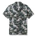 Hawaiian Shirt For Men Mighty Beast in the Pines Shirt Camp Collar 100% Cotton By Amy