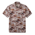 Men's Hawaiian Shirt Dawn of Artistry Print Cotton Button-down Vintage Aloha Shirt By Sun