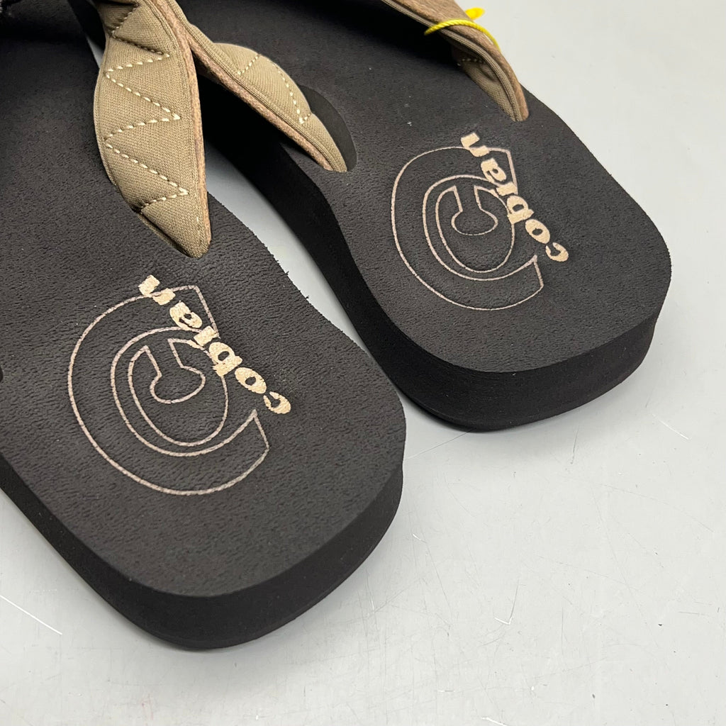 COBIAN Floater Sandals Synthetic Strap Men's Sz 12, EU 45 Mocha FLT18-203-12
