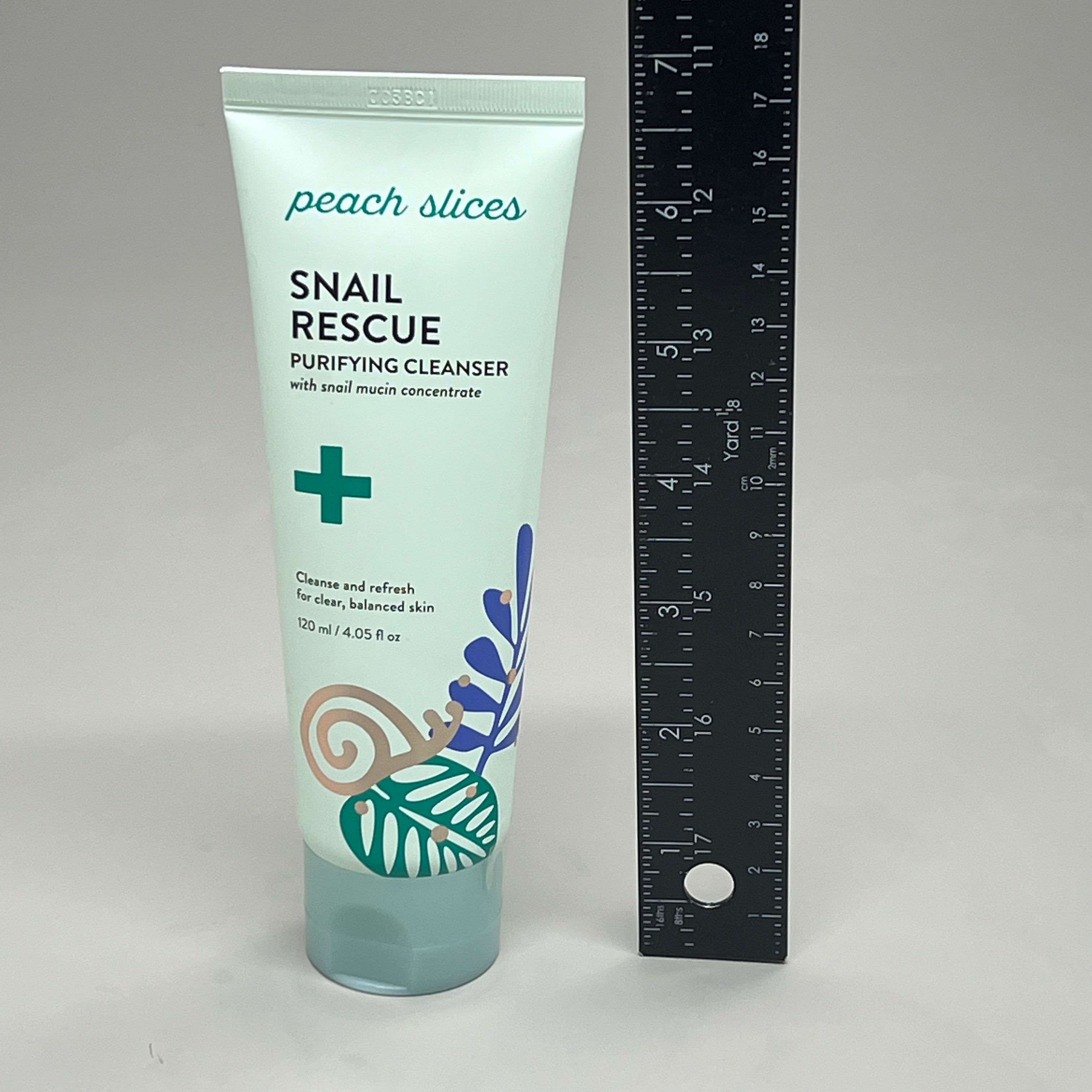 PEACH SLICES Snail Rescue Purifying Cleanser w/ Snail Mucin 4.05fl oz