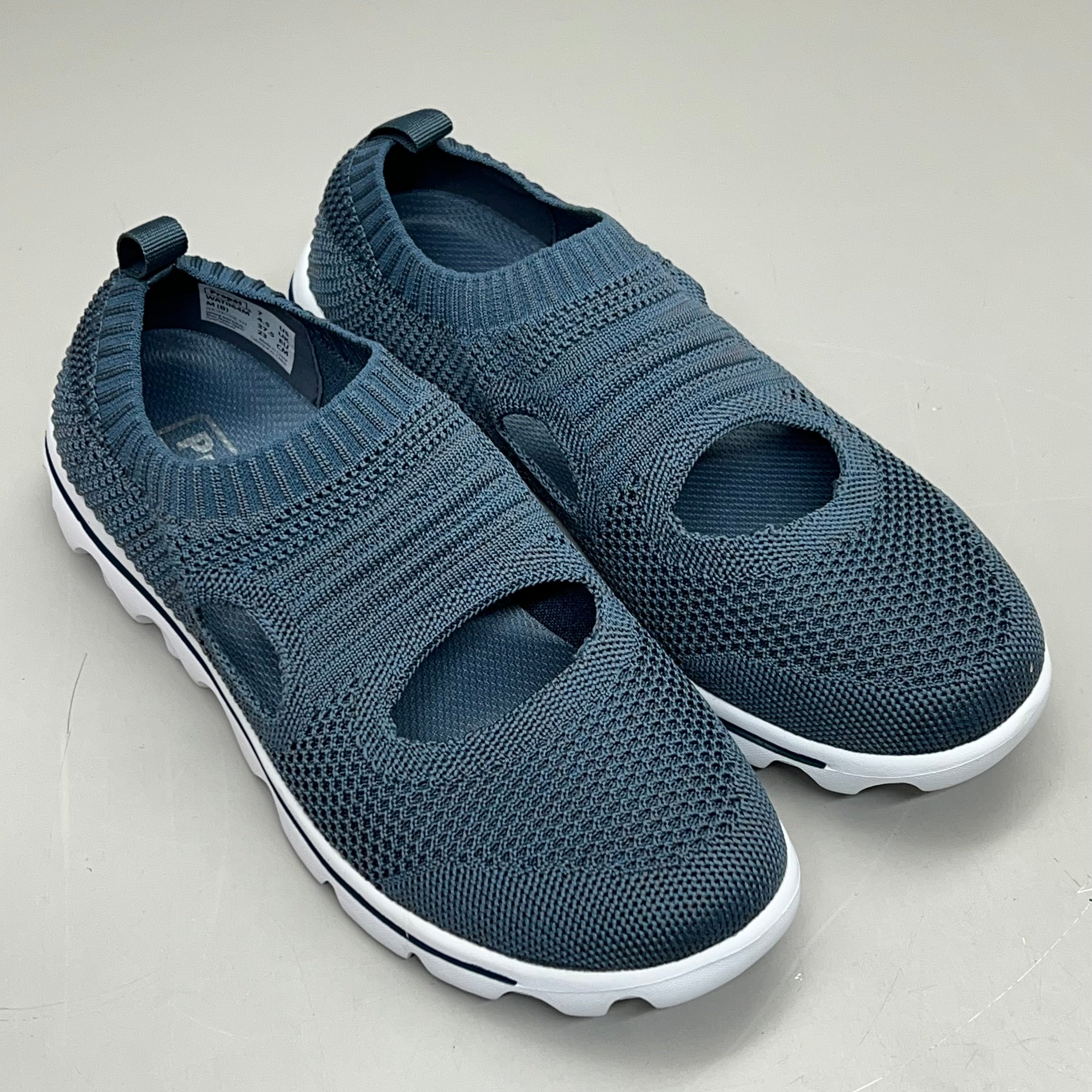 PROPET TravelActiv Avid Knit Flexible Shoe Women's Sz 9.5 M(B) Denim WAT064MDENM-09H