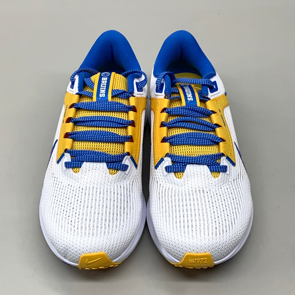 NIKE Zoom Pegasus 40 Shoes UCLA White/Signal Blue-Gold 14.5 Women's 13 Mens DZ5988 100