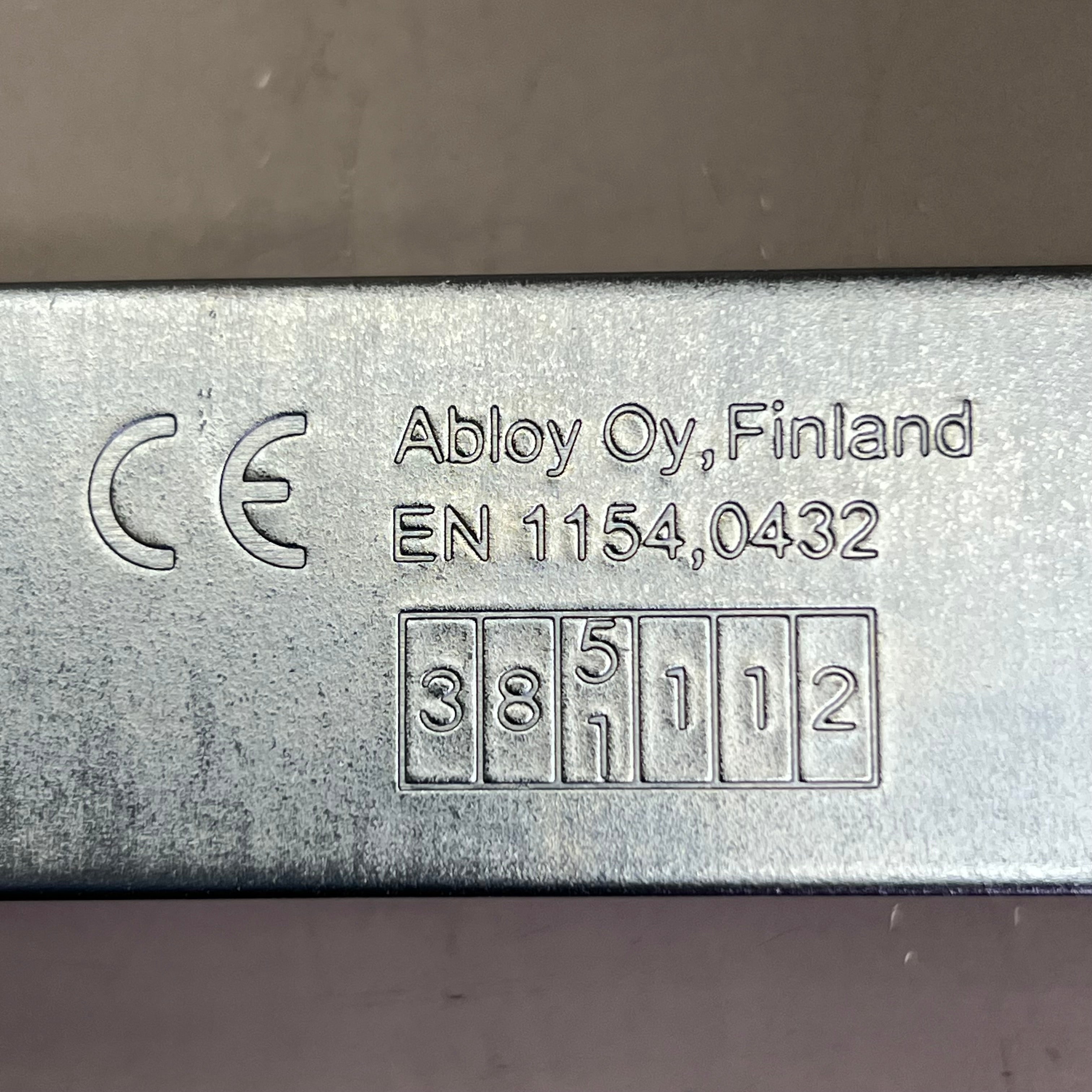 ABLOY (6 PACK) Concealed Door Closer EN 1-5 Sz 13.5” L, Grey DC860_010000