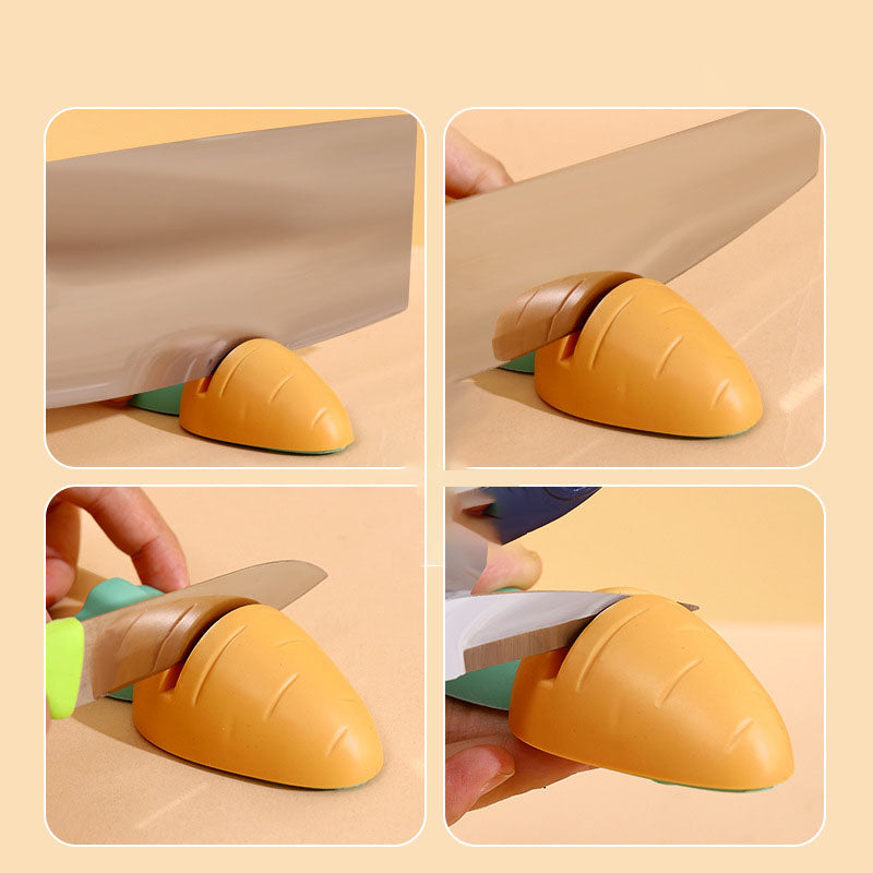 Multi-Style Fast And Cute Sharpening Stone Kitchen Mini Knife Sharpener Kitchen Gadgets