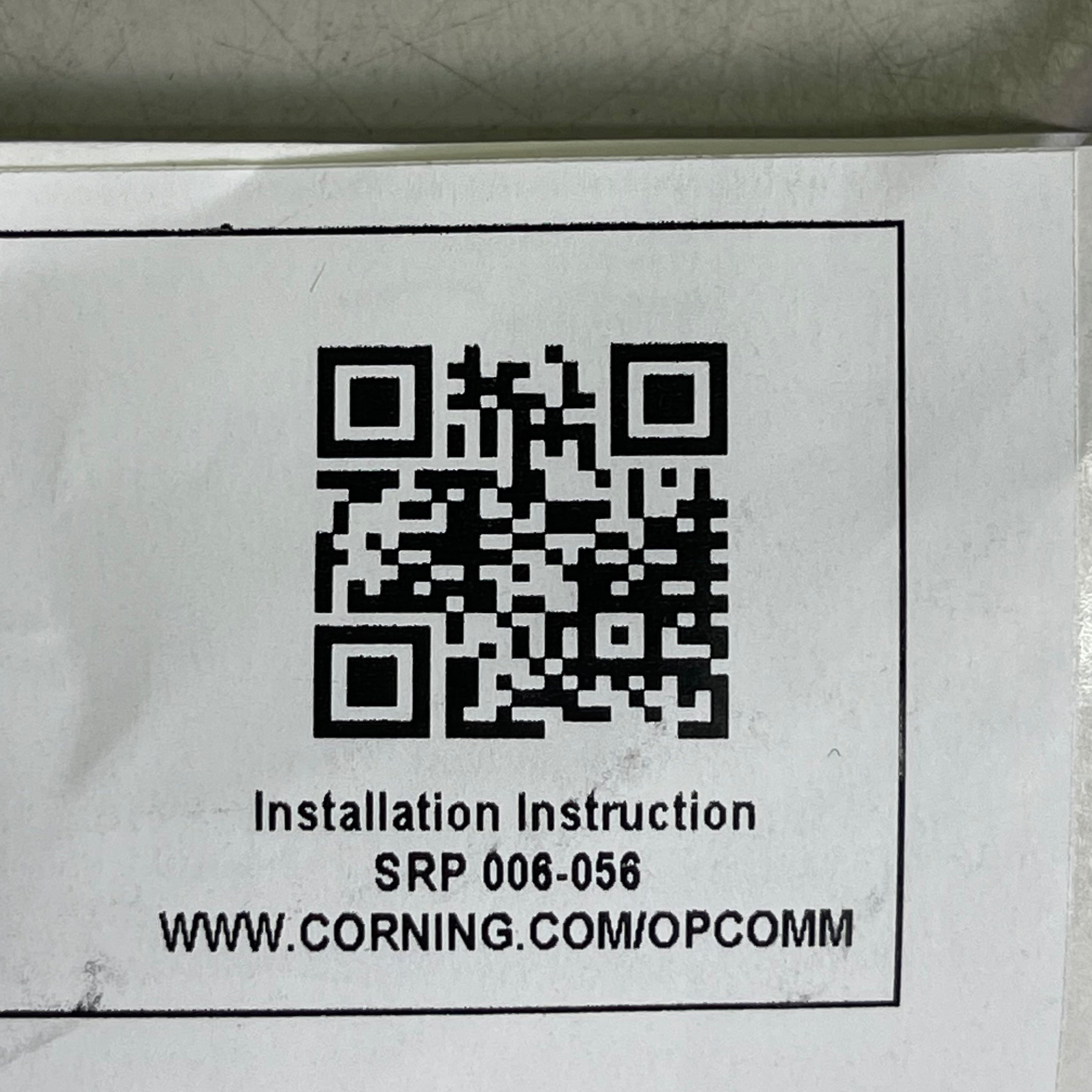 CORNING 1F Compact Drop Fiber Optic Jumper 2.9mm SCAPC/SCAPC 444401UR1BG021F
