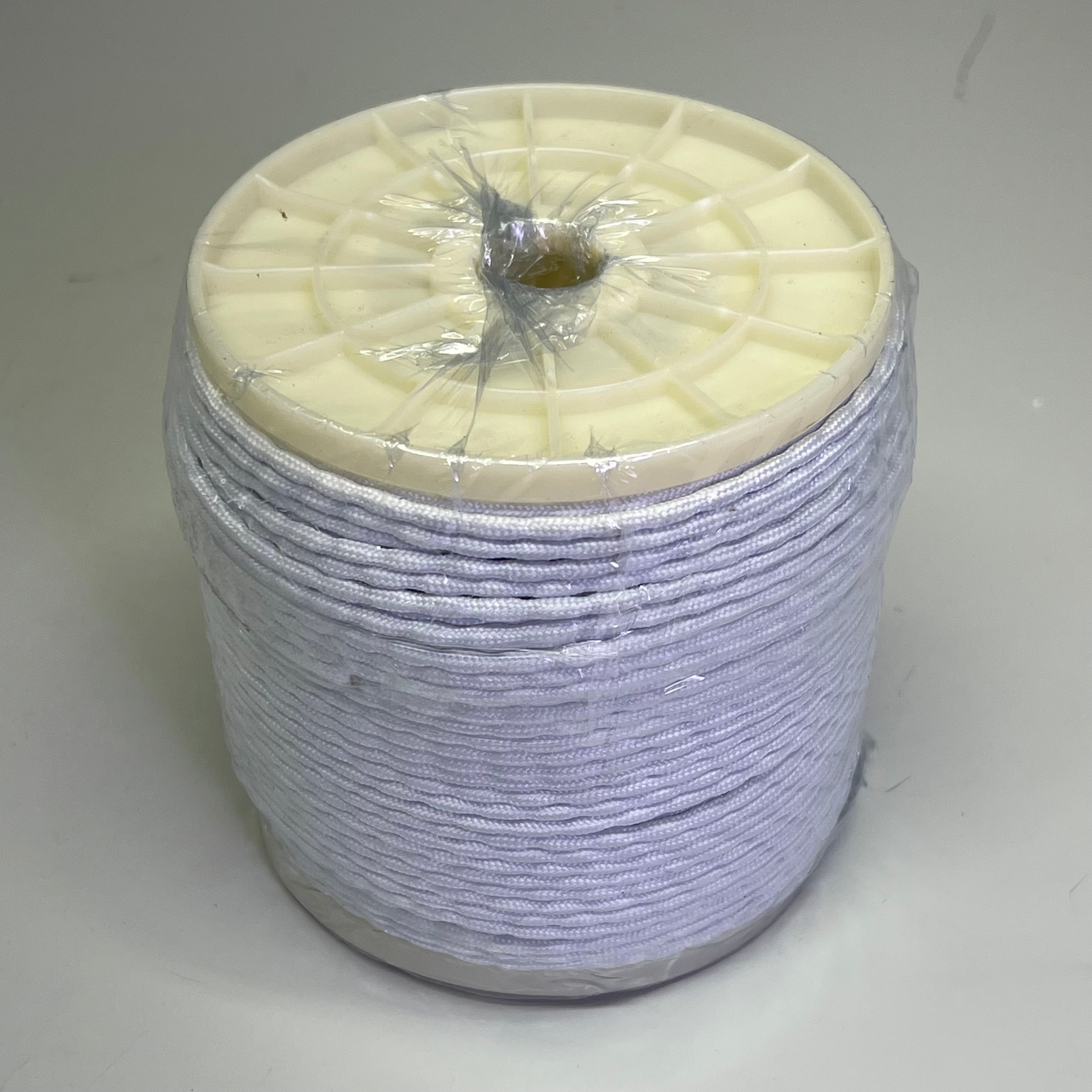 IF&D Lead Free Sausage Bead Weight Roll 4/32" Thick 100 yds White LW80