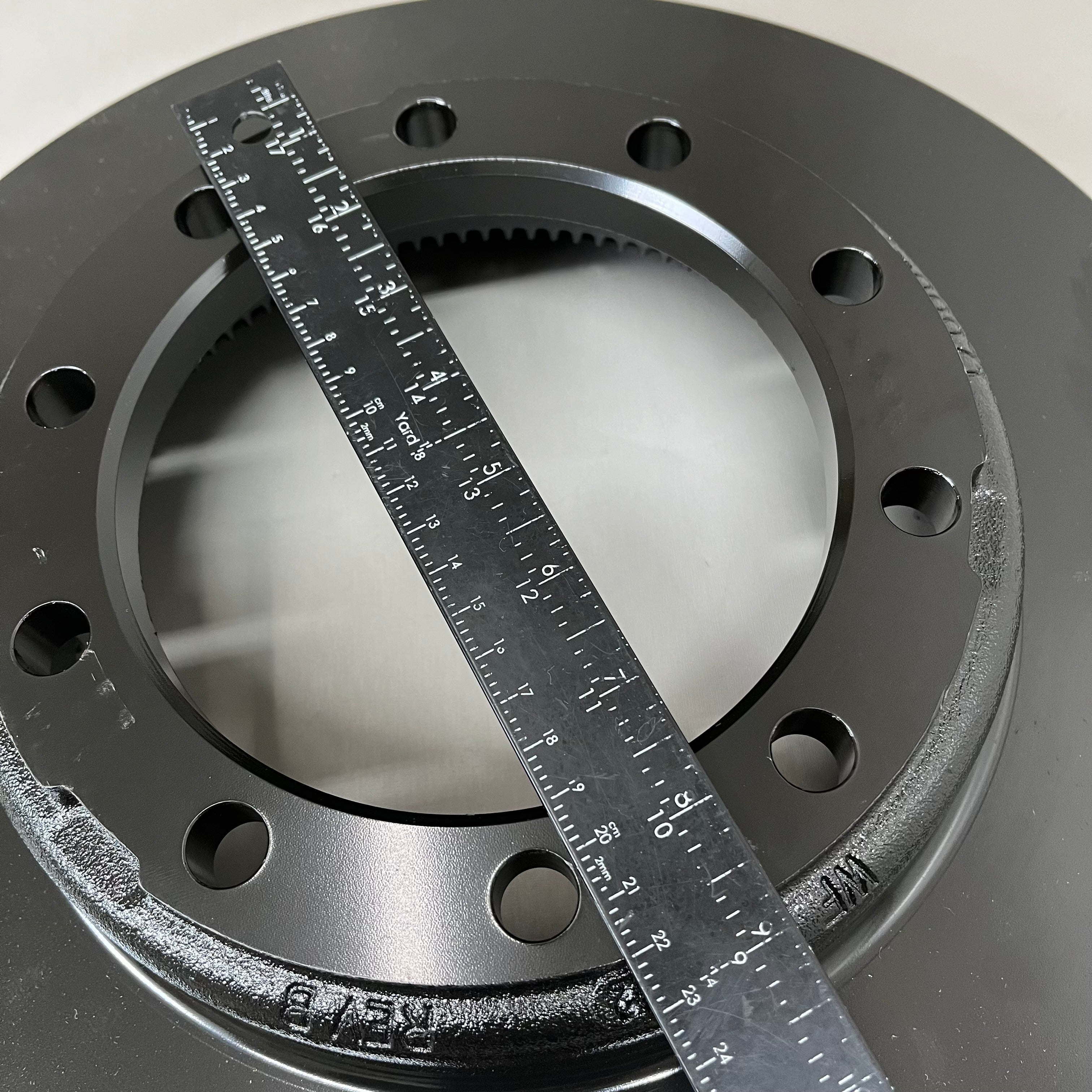 WALTHER EMC Semi Truck Rotor Using Long Lasting Materials Black 07-00071-S1