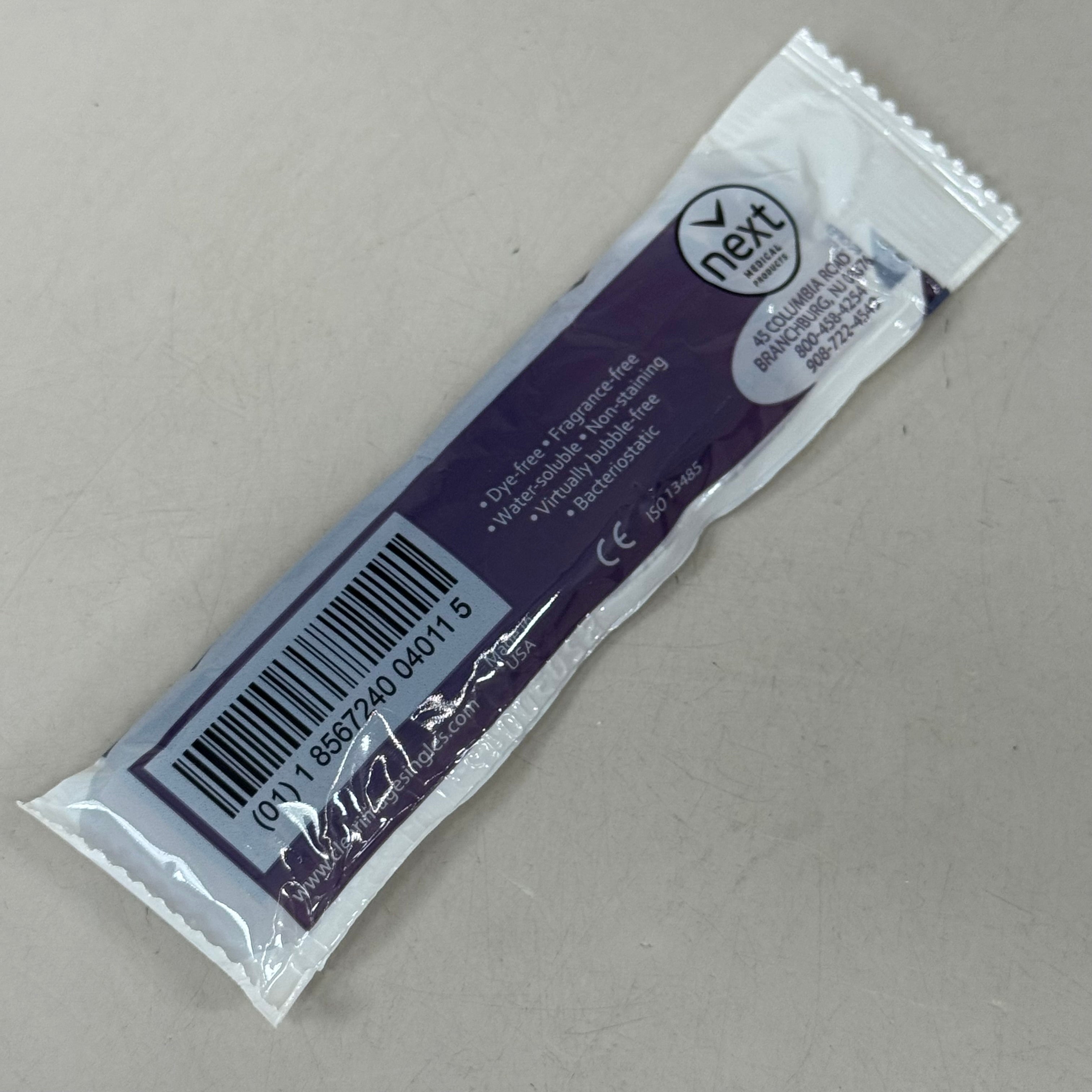 SINGLES  (100 Gel Packets) Medium Viscosity Ultrasound Scanning Gel  1fl oz per packet (New Other- Slight Damage To Package)