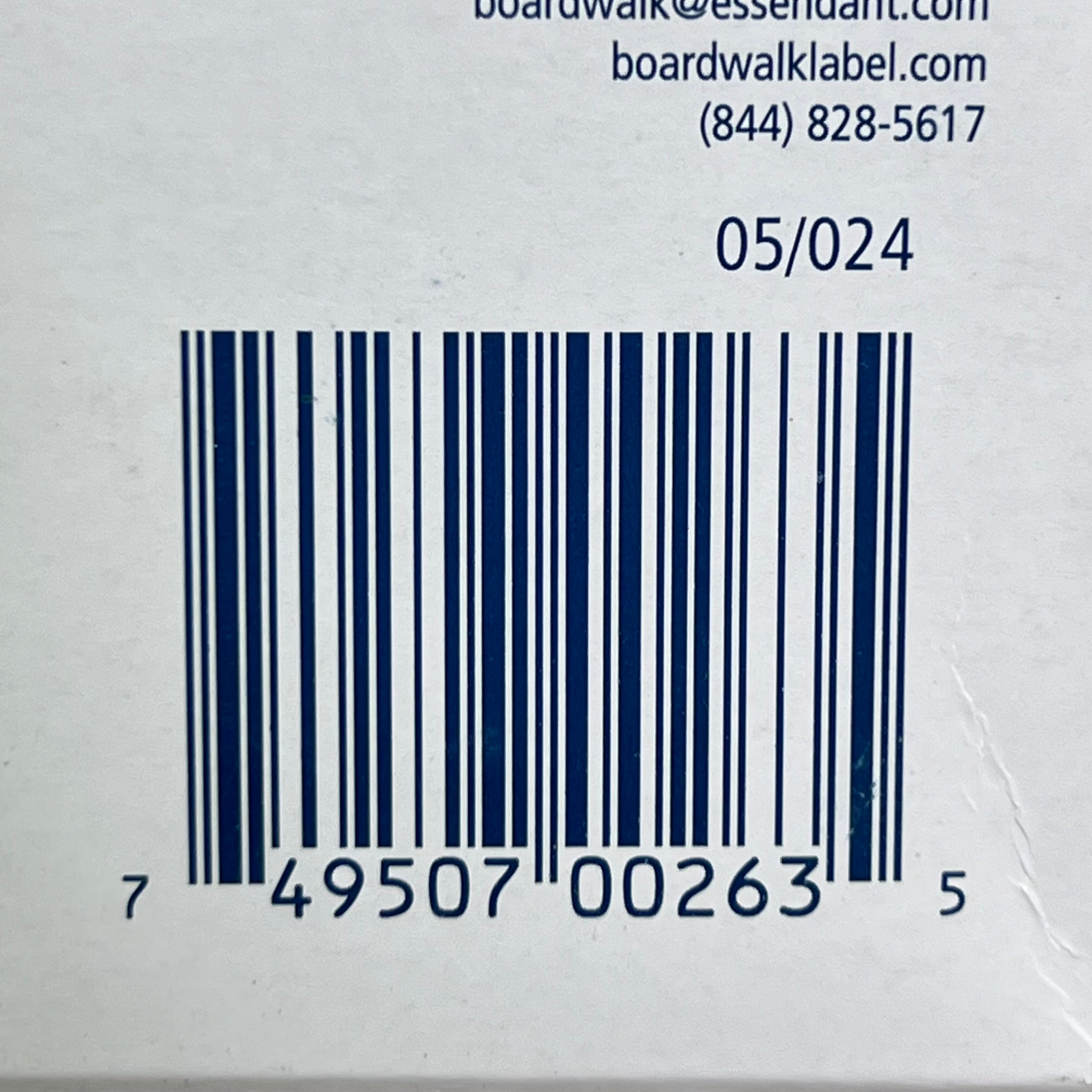 BOARDWALK (100 Gloves) Disposable Nitrile Gloves Sz S, Blue BWK380SBXA