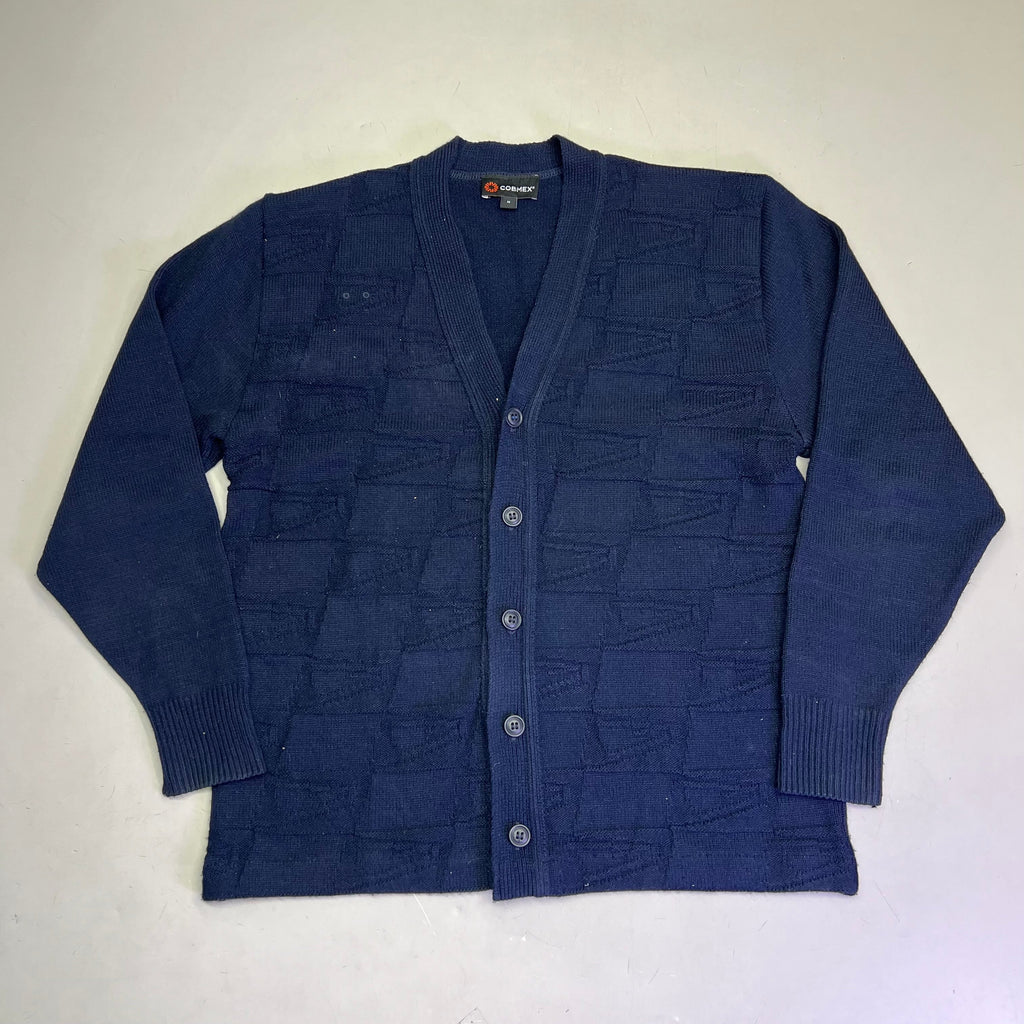 COBMEX Retail Clerk Long Sleeve Cardigan Women's Sz M Postal Navy (Pre-Owned)