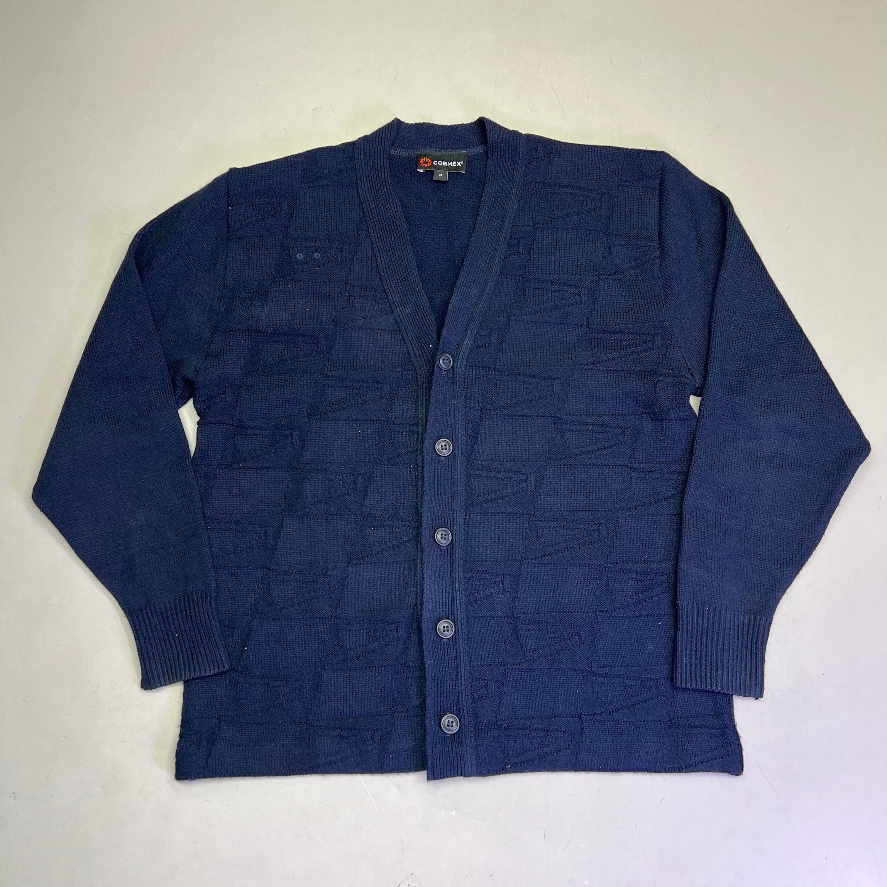 COBMEX Retail Clerk Long Sleeve Cardigan Women's Sz M Postal Navy (Pre-Owned)