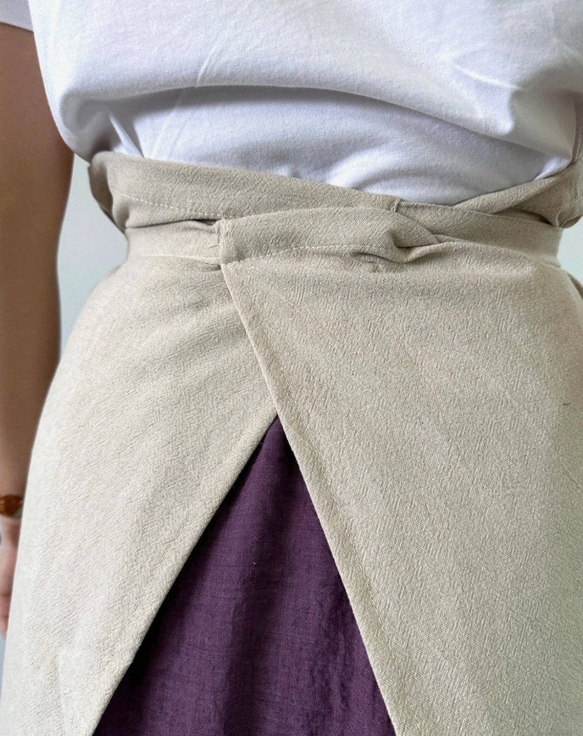 Linen Half Apron