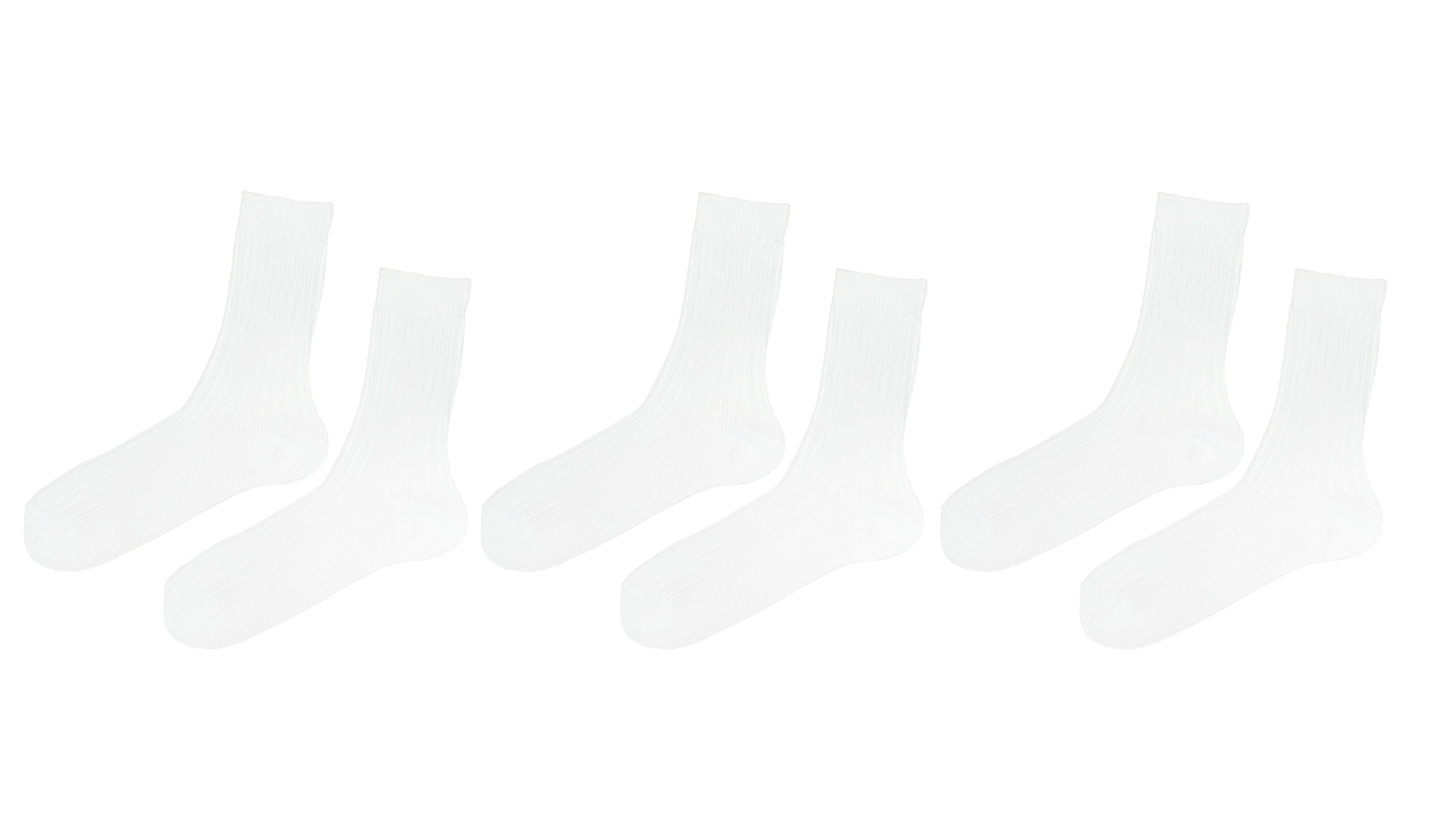 tittimitti® Women’s 100% Organic Cotton Boot Socks 3-Pack – Thick Warm Winter Crew Socks (Made in Italy)
