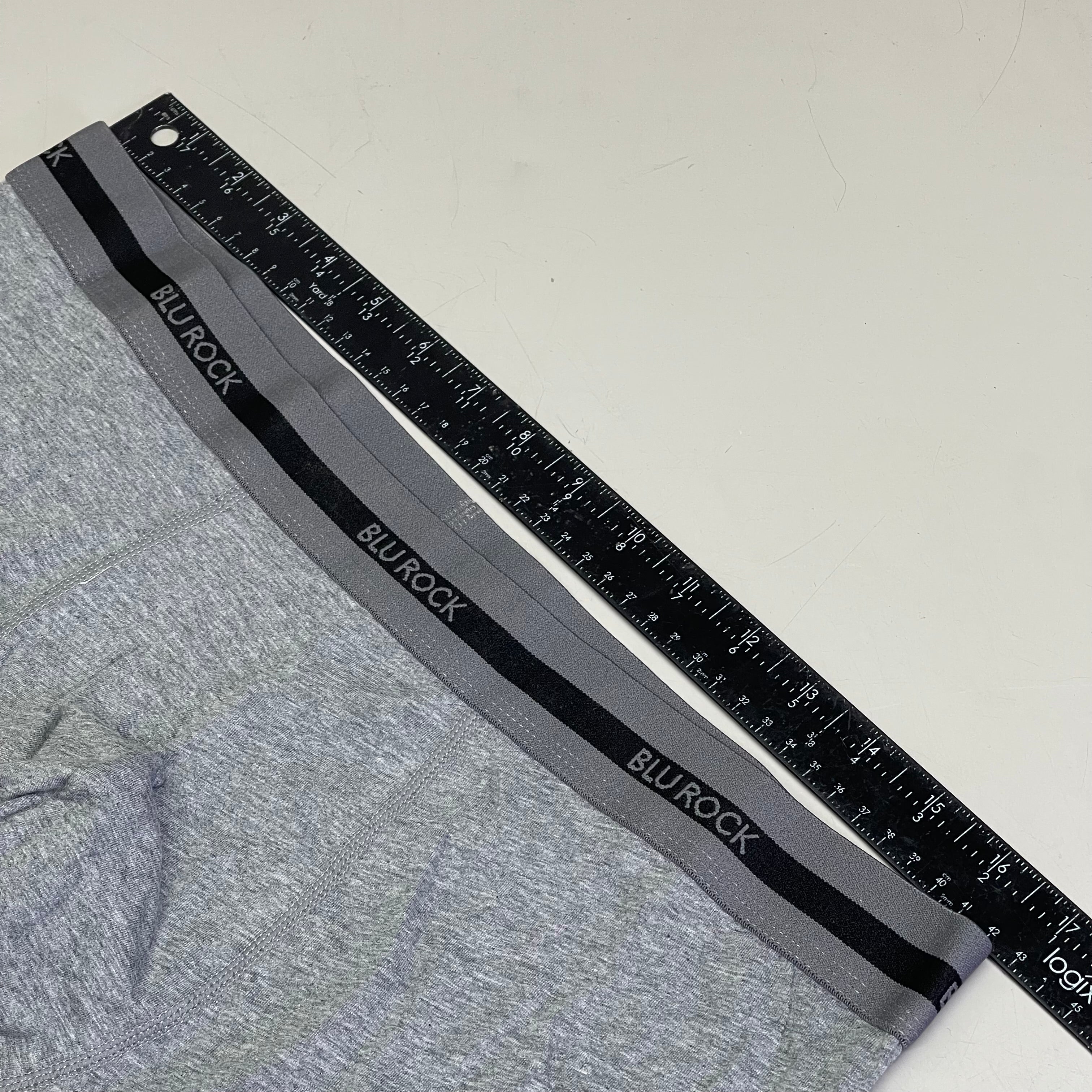 BLU ROCK COMFORT (3 PACK) Men's Tech Fabric For Comfort And Flex XL Grey