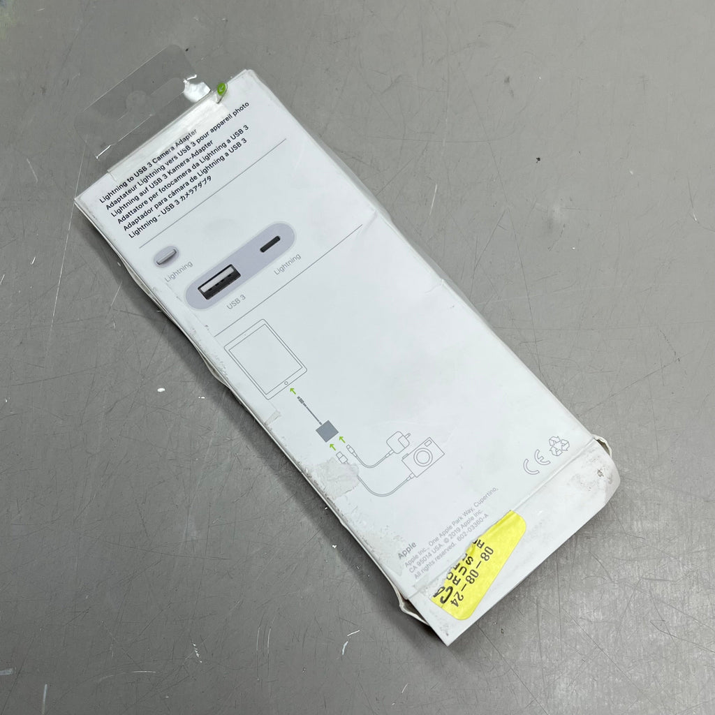 APPLE Lightning To USB 3 Camera Adapter White MK0W2AM/A (Return)