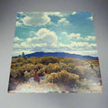 E. MARTIN HENNINGS  Printed Native Traveling Painting Foam Board 18"x17" (Like New)