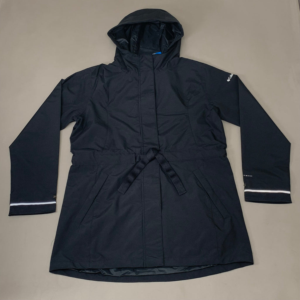 COLUMBIA Versatile Here & There Trench II Jacket Women's Sz XXL Black WL2409-010