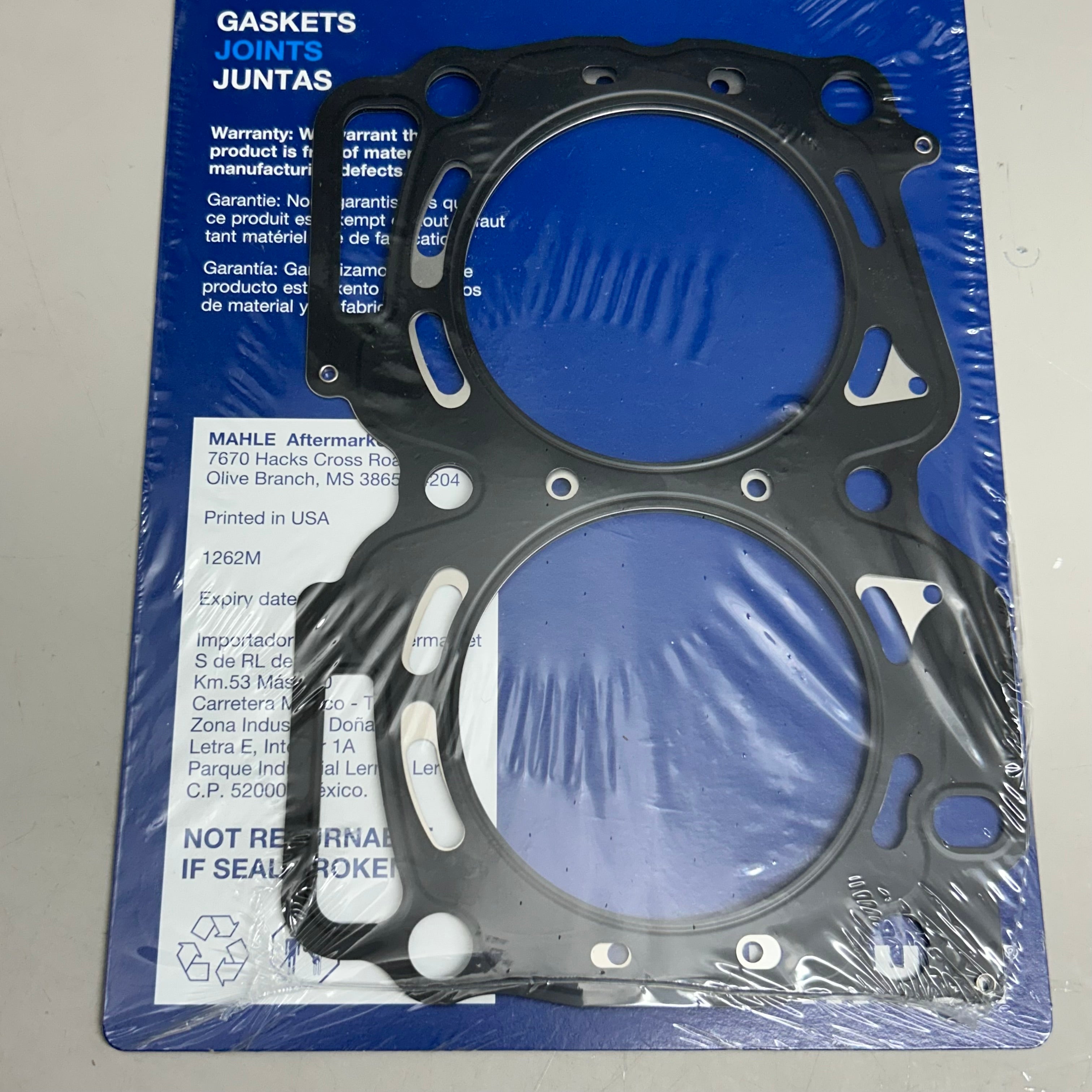 MAHLE Head Gasket Replacement Part For Subaru 55016