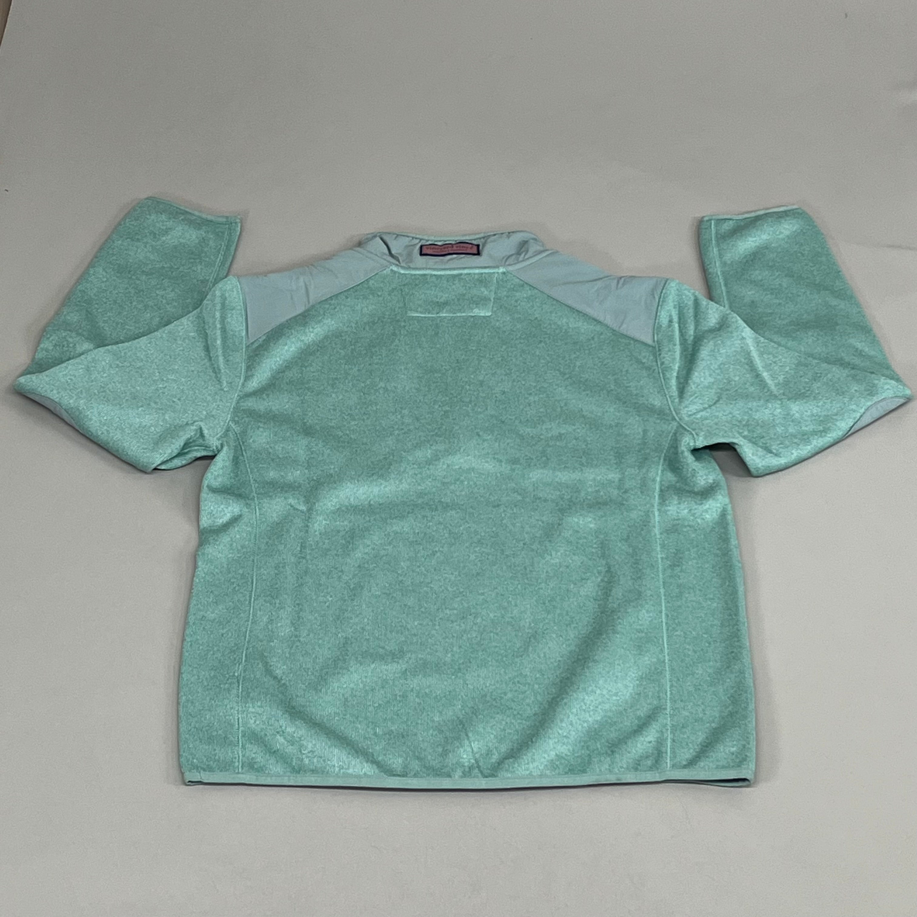 VINEYARD VINES Martha's Vineyard Men's Teal Green Half Zip Pullover Sz-M