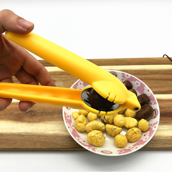 Chestnut Shell Opener Nut Opener Clip Chestnut Treasure Walnut Clip Shelling And Peeling Kitchen Gadgets