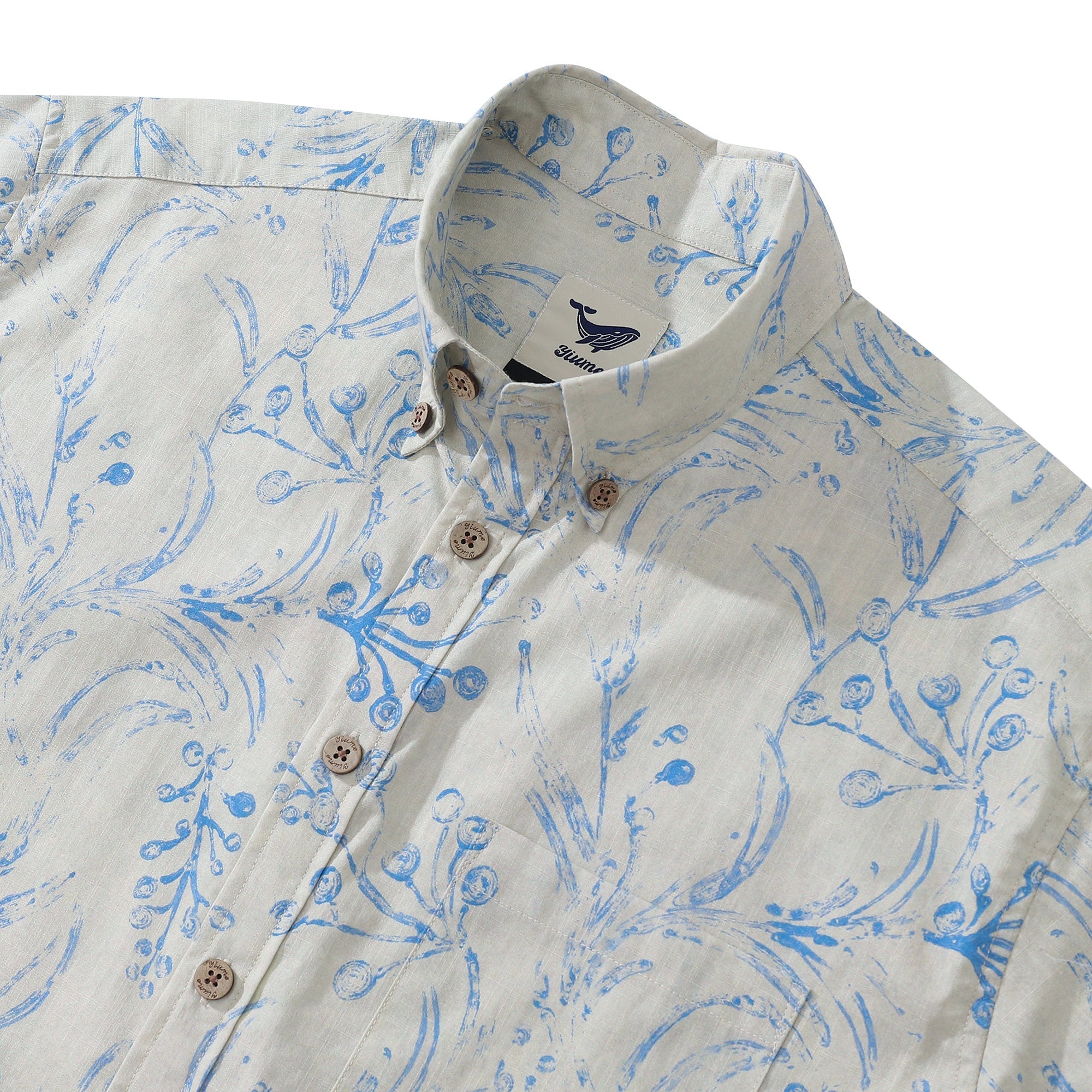 Hawaiian Shirt For Men The Transylvanian Estate Button-down Shirt Short Sleeve 100% Cotton Shirt By Yakima