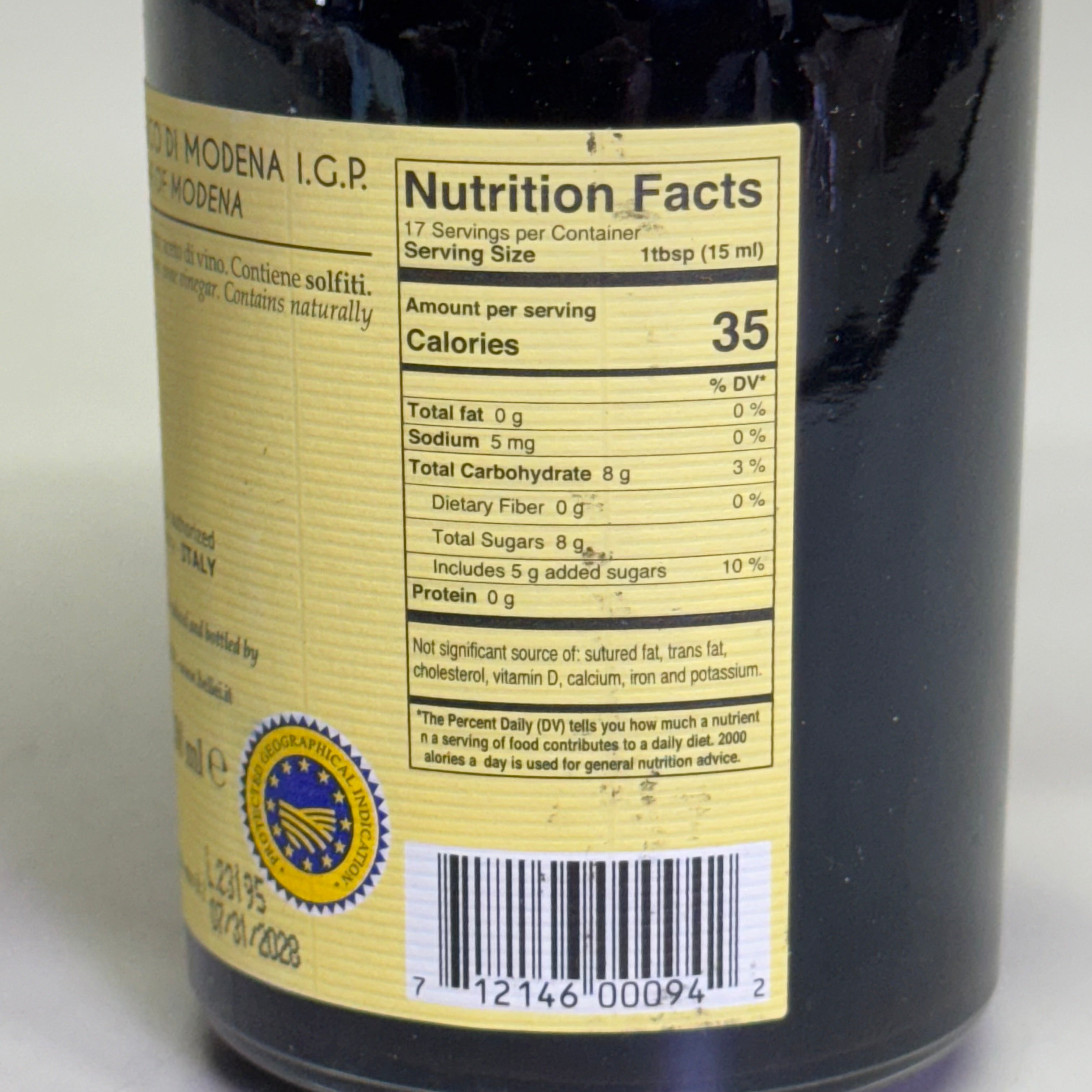 BELLEI Aged Balsamic Vinegar of Modena Sz 8.45 fl oz, Precious Yellow
