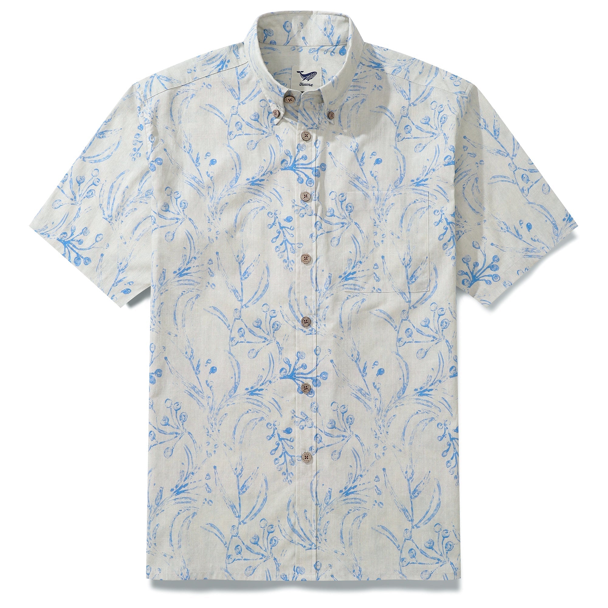 Hawaiian Shirt For Men The Transylvanian Estate Button-down Shirt Short Sleeve 100% Cotton Shirt By Yakima
