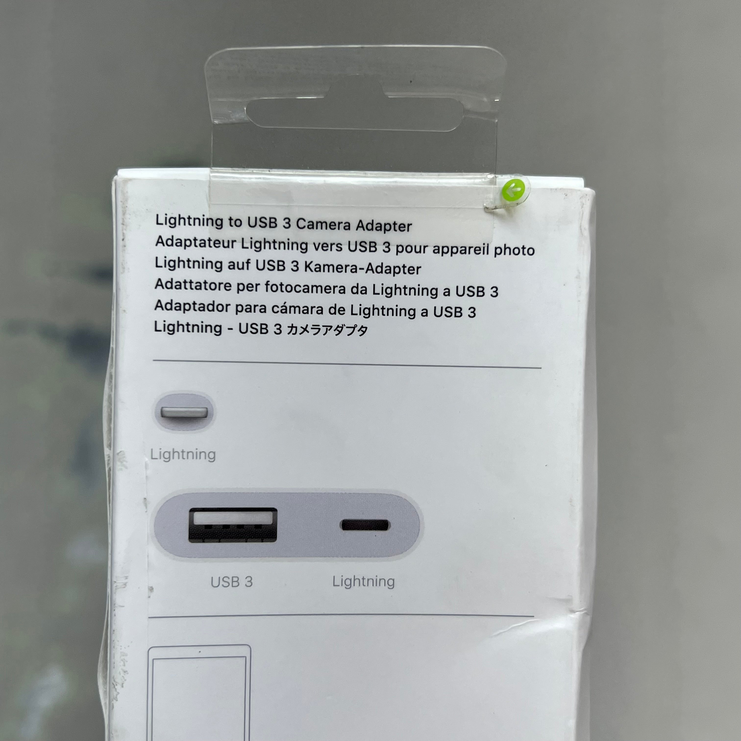 APPLE Lightning To USB 3 Camera Adapter White MK0W2AM/A (Return)