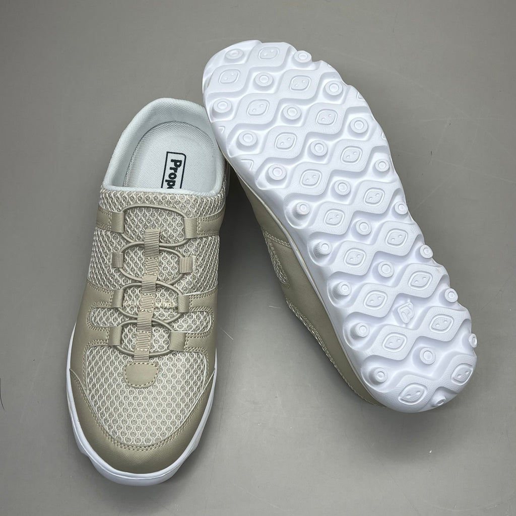 PROPET TravelActiv Slide Breathable 2 Tone Mesh Women's Sz 7.5 X(2E) Sand WAT011MSANX-07H