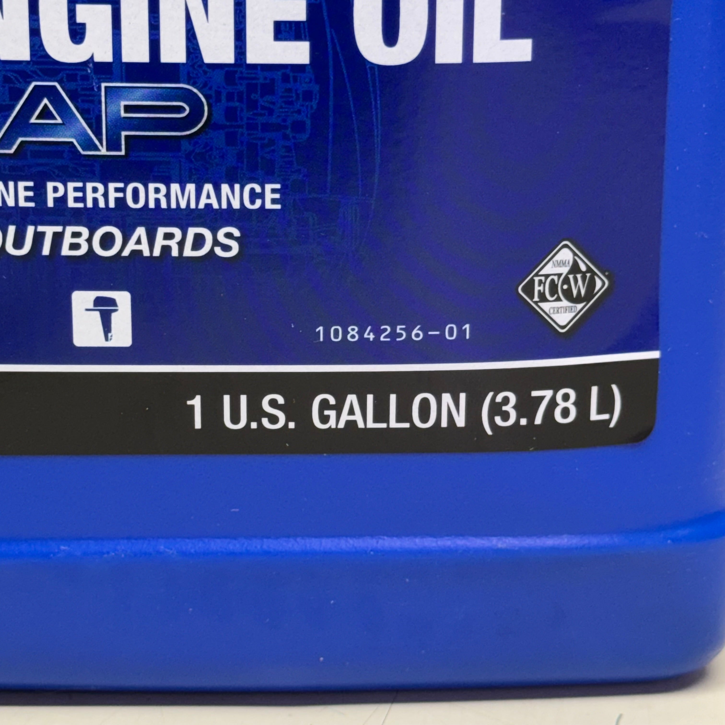 YAMALUBE SAE 10W-30 4M Engine Oil Marine Performance Outboards 1 Gal FC-04