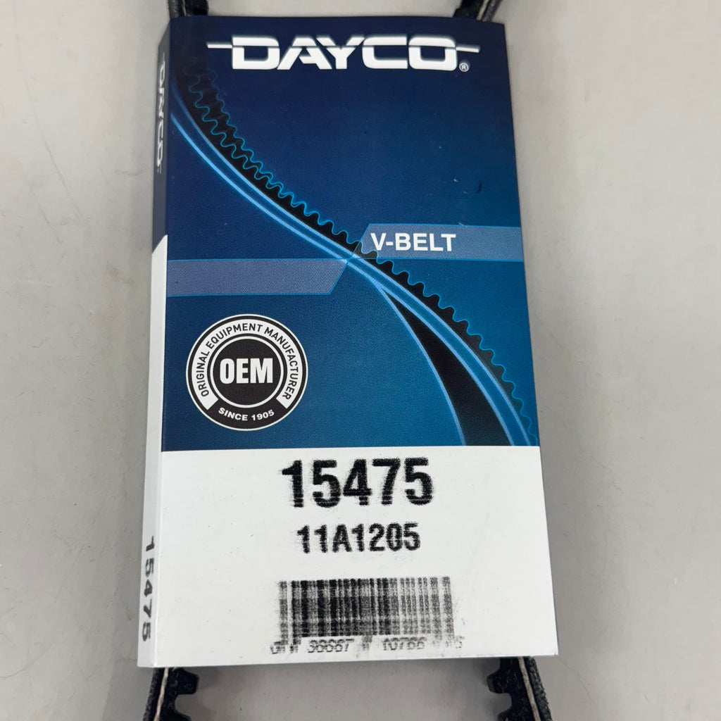 DAYCO V-Belt Top Width .44" Bottom Cog Belt Construction SAE J636 SAE J637 15475