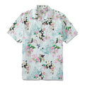 Hawaiian Shirts For Men Hummingbird Print Shirt 100% Cotton By Amy