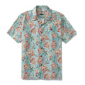 Hawaiian Shirt For Men Tree of Life By Brooklyn Bees Design Studio Shirt Camp Collar 100% Cotton