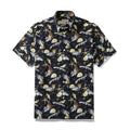 Hawaiian Shirts For Men Vintage Tropical Conch Button Down Cotton Aloha Shirt By Amy