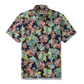 Men's Hawaiian Shirt Tropical Rainforest Print Cotton Button-down Short Sleeve Aloha Shirt By Evan