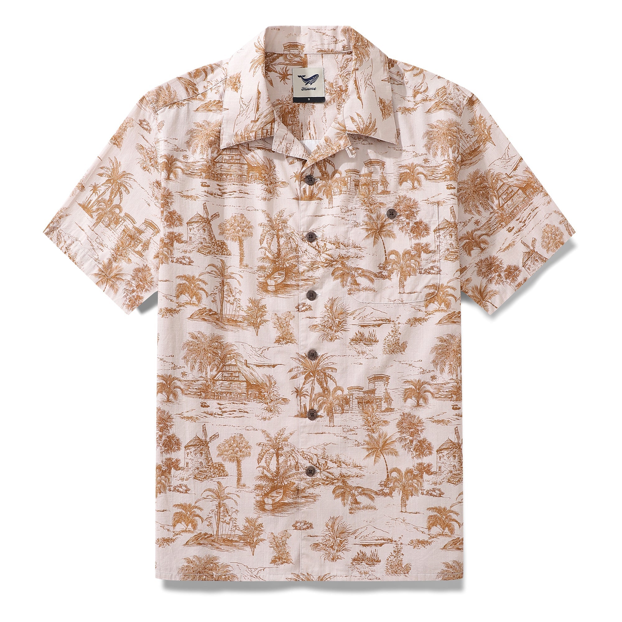 Hawaiian Shirt For Men California Dreams 1920s Vintage Shirt By Sherry