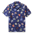 Hawaiian Shirt For Men Aloha Fusion Shirt Camp Collar 100% Cotton By Sun