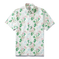 Hawaiian Shirt For Men Tropical Leopard And Hibiscus Short Sleeve Designer Shirt By Evan