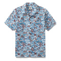 Hawaiian Shirt For Men Monsters of the Deep Shirt Camp Collar 100% Cotton By Sun