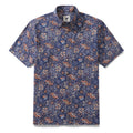 Men's Hawaiian Shirt Floral Series 4 Print Cotton Button-down Short Sleeve Aloha Shirt By Sun