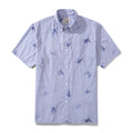 Hawaiian Shirts For Men Vintage Cotton Button Down Abundant Bamboo Ambiance Short Sleeve Aloha Shirt By Amy