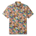 Men's Hawaiian Shirt Coral Reef Shirt 100% Cotton Button-down Short Sleeve Aloha Shirt By Fabian Lavater
