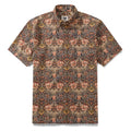 Men's Vintage Hawaiian Shirt Matabie Print Cotton Button-down Short Sleeve Aloha Shirt By Yakima