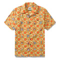 Hawaiian Shirt For Men The Season of Music Shirt Camp Collar 100% Cotton By Sherry