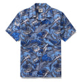 Hawaiian Shirt For Men Sharks in Schools Shirt Camp Collar 100% Cotton By Sun