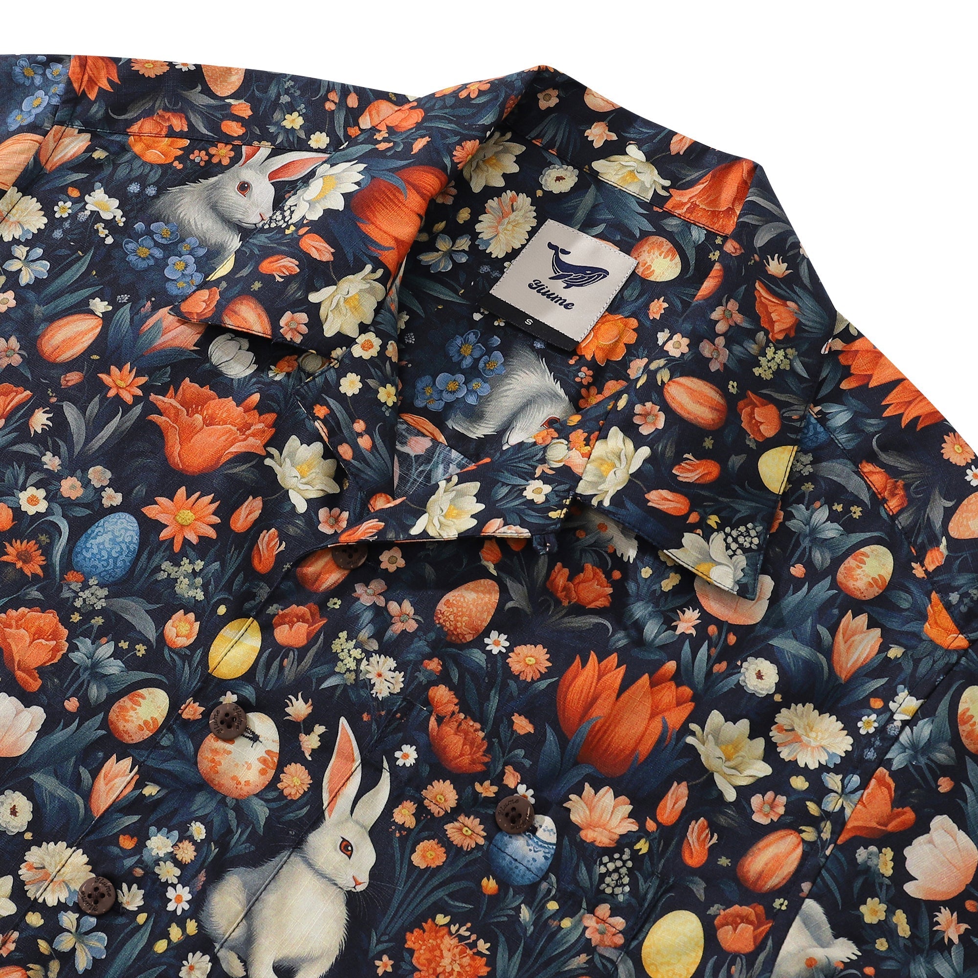 Hawaiian Shirt For Men New Life Shirt Camp Collar 100% Cotton By Yakima