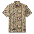 Hawaiian Shirt For Men Sleuth Hound Button-down Shirt Short Sleeve 100% Cotton Shirt By Yakima