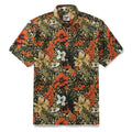Hawaiian Shirt For Men Tropical Rhythm Button-down Short Sleeve 100% Cotton Shirt By Yeti