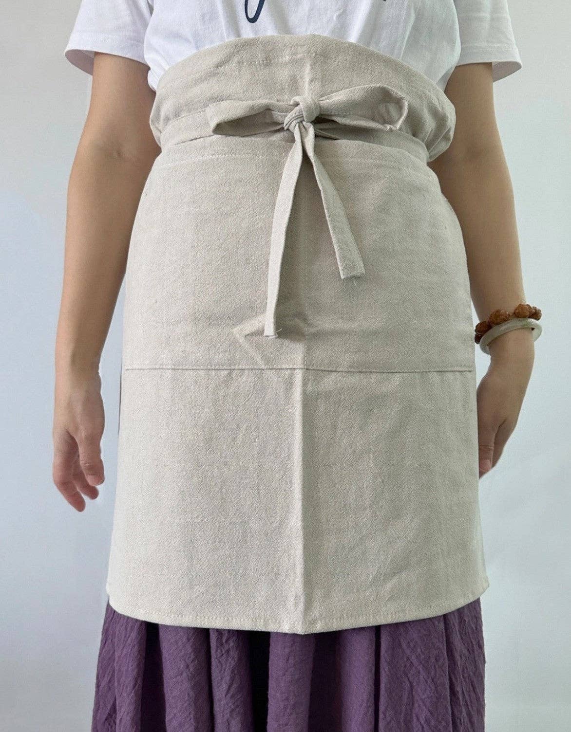 Linen Half Apron