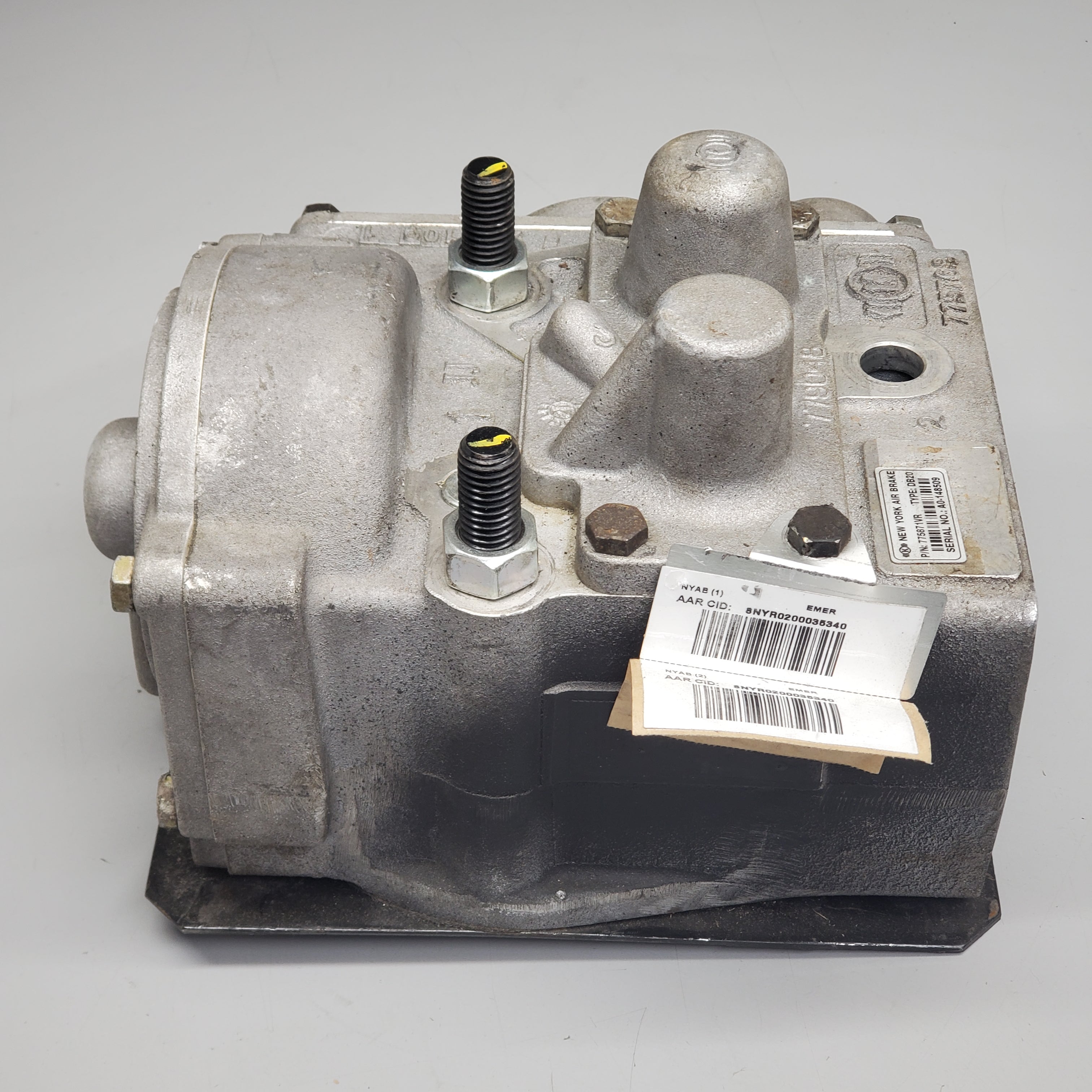 KNORR New York Air Brake Valve Locomotive Type DB20 775871 VR (Reman)